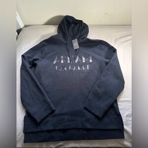 Armani Exchange Dark Grey Hoodie
